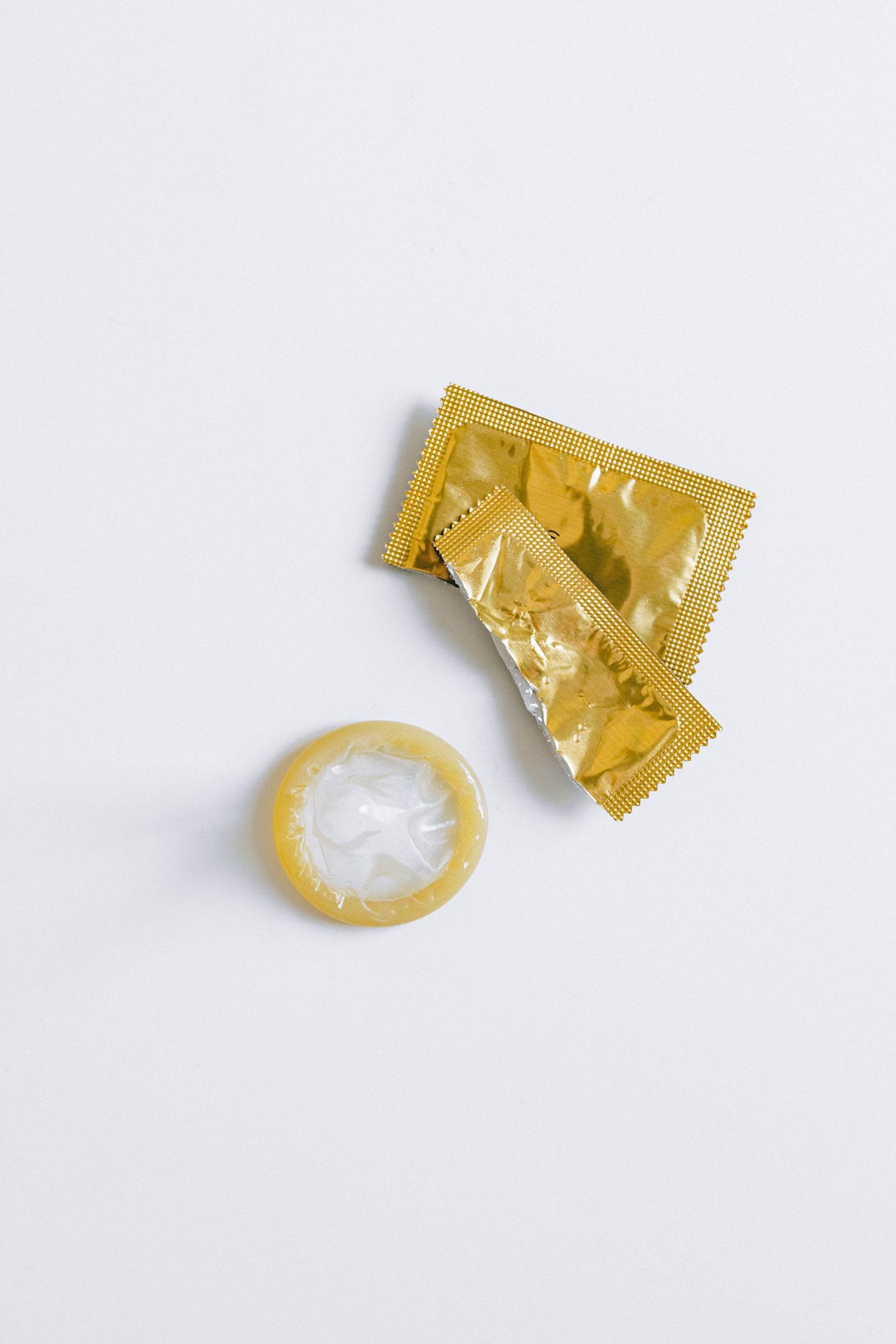 Foto eines Kondoms